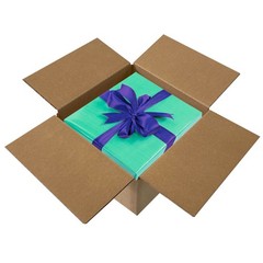 UOFFICE Flat Corrugated Boxes 12″ x 12″ x 6″ Bundle of 25 Shipping Boxes