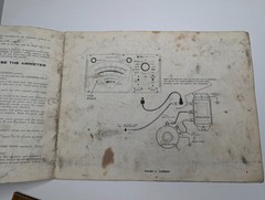 Vtg 1967 Knight KG-375A Universal Auto Analyzer Operator’s Manual Guide Book