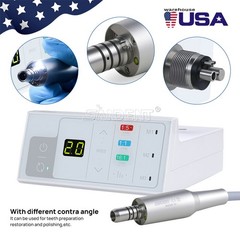 Dental Electric Handpiece Motor System LED Brushless Built-in 1:1 1:5 16:1 Modes
