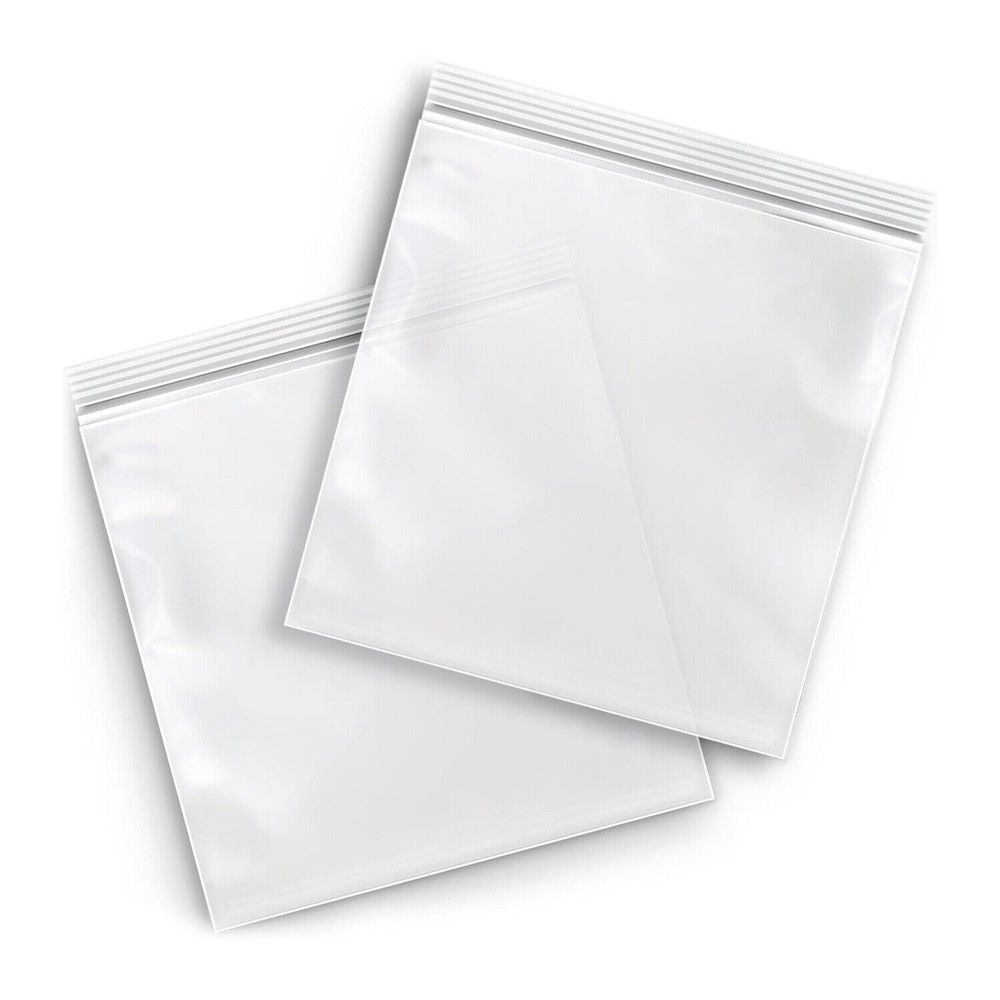 2000 Pcs 3″ x 5″ Zipper Bags Clear 2 Mil Reclosable Mini Self Seal Polybag