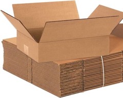 12 x 9 x 3 Shipping Boxes Moving Boxes Corrugated Kraft 25/Bundle 25/Pack