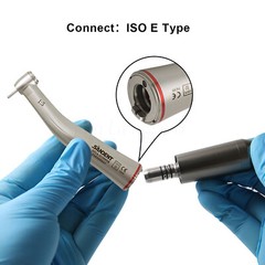 Dental 1:5 Optic LED Contra Angle Increasing Handpiece Fit NSK Electric Motor
