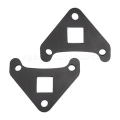 2Pcs Flange brackets For China Mini Excavator Drive Motor Reinforcement Brackets