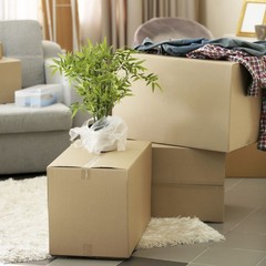 22 x 6 x 6″ ECT-32 25 Pack Kraft Corrugated Boxes