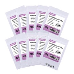 AZDENT Dental Orthodontic Bondable Buccal Tube 1st 2nd Molar MBT/Roth.022/.018