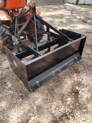 Box Blade/Scraper 48 in. Cat. 1, 3-pt. Hitch, 4 Rippers, NorTrac Brand w/Manual