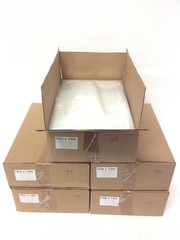 New 1000 10″x12″ Clear Poly 3-Mil Plastic Bags Lay Flat Open Top FDA Free Ship