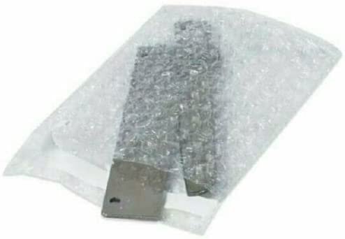 1000 – 4×7.5 Bubble Out Pouches Bags Wrap Cushioning Self Seal Clear 4″ x 7.5″
