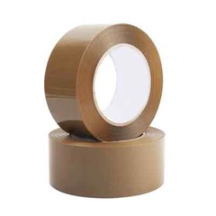Up to 72 Rolls 2″ or 3″ x 110 Yds Tan Carton Sealing Packing Shipping Box Tape