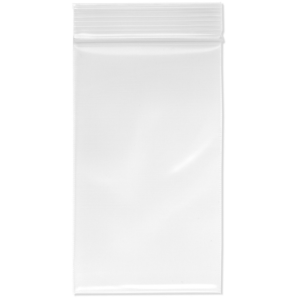 Plymor 3″ x 5″, 6 Mil Industrial Duty Zipper Reclosable Plastic Bags