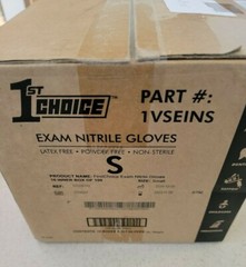Premium Nitrile Disposable Exam Medical Gloves Latex Powder Free