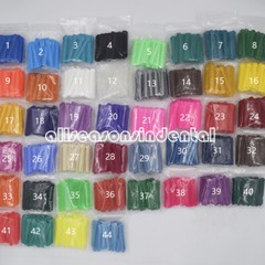 1040 Dental Orthodontic Ligature Ties Elastic Rubber Band Elastomeric Ligaduras