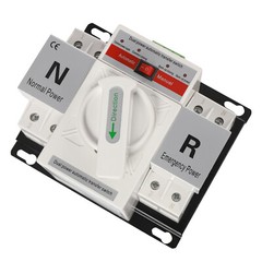 63A 2P 110V Dual Power Automatic Transfer Switch Generator Changeover Switch