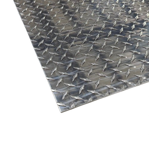 12″ x 36″ Diamond Plate Aluminum .063″ Thick 1/16 in Gauge Treadplate 3003 Alloy