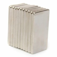100PCS 20x10x2mm N52 Neodymium Block Magnet Super Strong Rare Earth Magnets Long