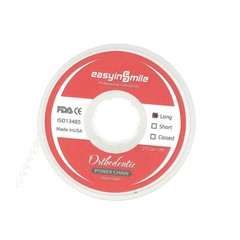 Dental Orthodontic Power Chain Elastic Rubber Bands For Braces Long/Short /Close