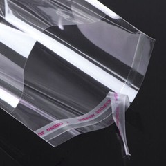Any Size Clear Resealable Self Sealing Cello Cellophane Bag Plastic OPP Poly Bag