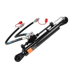 VEVOR Hydraulic Top Link Cat.1-1 (11 in 20-7/8~31-7/8 in) with 2 Hoses