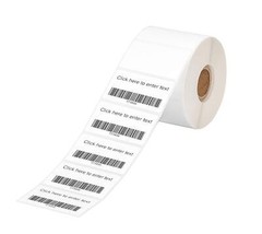 2.25×1.25 Direct Thermal Shipping Labels Barcode UPC Label Perforated 1000/Roll