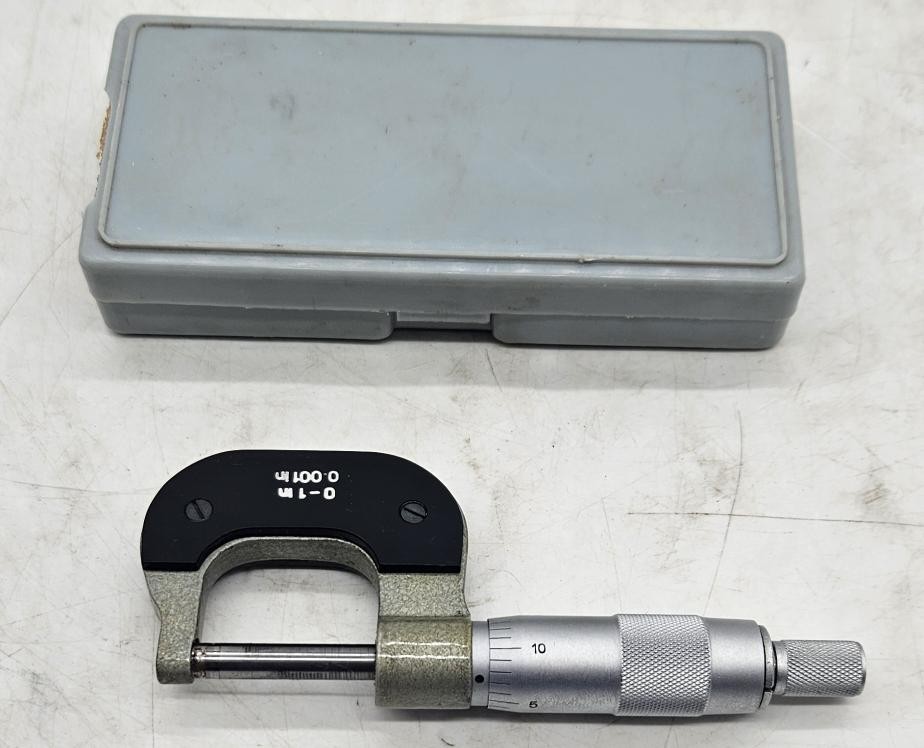 Summit S1967-1 0-1″ Micrometer with Case (ROC041254)