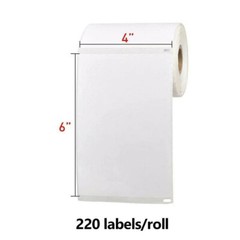 220/Roll Compatible DYMO 4XL1744907 4″X6″ Direct Thermal Shipping Postage Labels