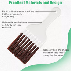 5in1 Air Conditioner Fin Cleaner Set Fin Comb Condenser Straightener Clean Brush