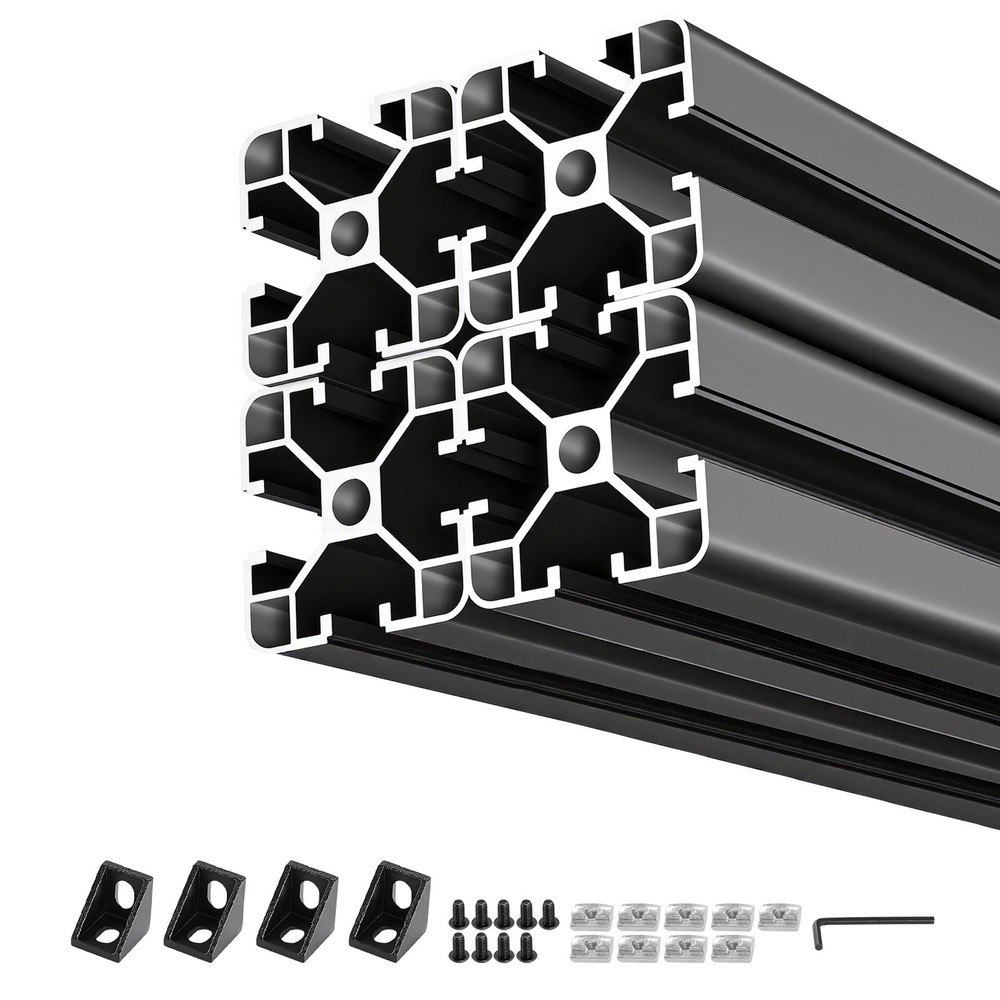 Uimoso 4PCS 4040 Aluminum Extrusion 78.74″ 2000 mm T Slot Anodized Linear Rail