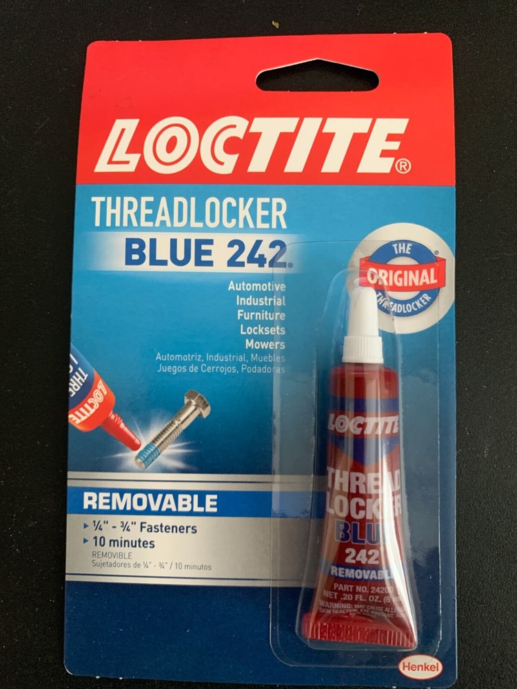 Henkel 209728 Loctite 6ml Threadlocker – Blue 0.20 fl oz