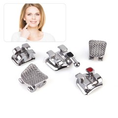 20pcs Dental Orthodontic Brackets Mini/Standard MBT/Roth 018/022 Hooks 3/345