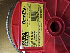 DuroDyne 30204(WC4) Dyna-Tite CL18 Wire Rope 1/8 Cable x 500′ Roll