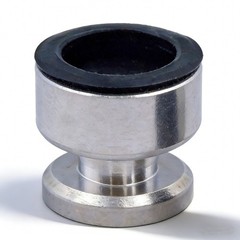 Dental Closed tray locator impression coping W/Black Processing Insert fit ZEST