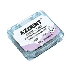 AZDENT Dental Orthodontic Bondable Buccal Tube 1st /2nd Molar Roth /MBT Non-Conv