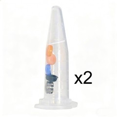 Dental Zest Locator Standard/Extended Range Male cap Processing Package-2Pack