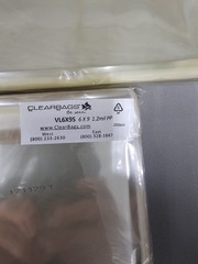 Lot of Mixed Sizes Clear Cellophane Bags Self-Sealing 4×6, 6×9, 9×12, 10×13