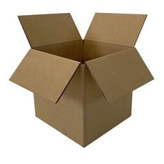 UOFFICE Corrugated Boxes 4 x 4 x 4″ Cube Mailing Boxes Bundle of 25