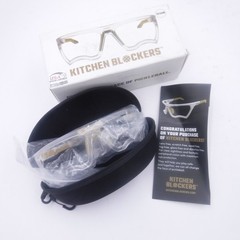Kitchen Blockers Pickleball Lenseless Protective Eyewear Standard Fit Clear