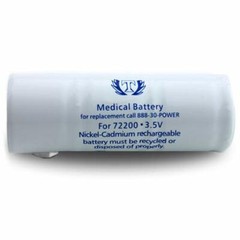 72200 3.5V Ni-Cad Rechargeable Replacement Battery For Welch Allyn Power Handles