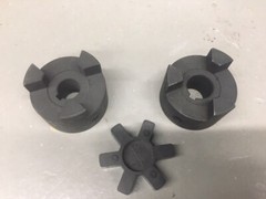 Lovejoy Flexible L095 Type Jaw Coupler & Rubber Spider Motor Shaft Hub Coupling