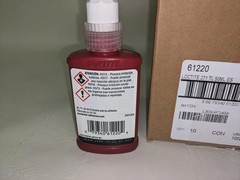 LOCTITE 271 Red Thread Locker Low Viscosity Adhesive for Metal Fasteners