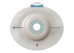 Coloplast SenSura Mio Click Barriers 9/16-2″ Open 70mm Flange Trim Deep Convex