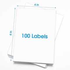 4X6 Inch Shipping Address Labels,For Inkjet or Laser Printer, USPS Mailing Shipp