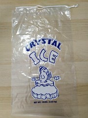 10 LB LBS Commercial Ice Bag Bags Drawstring 10/25/50/100/150/200/…/500/1000