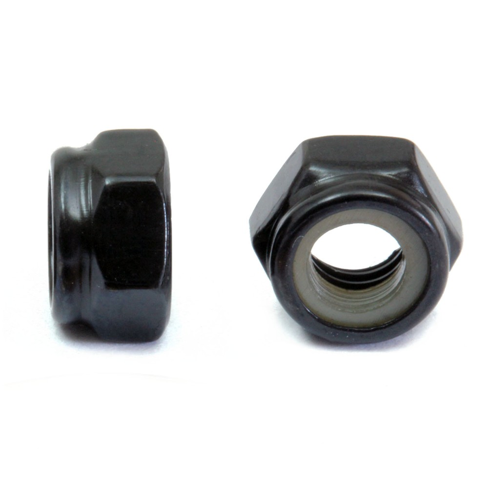 Steel Nylon Insert Hex Lock Nut #2-56 – 3/8-16 (4-40 6-32 #8 10-32 10-24 1/4-20