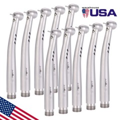 Dental Fiber Optic LED E-generator high speed handpiece Turbine 2Hole/4Hole