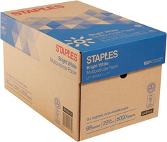 Staples 8.5-Inch X 11-Inch Multipurpose Paper 22 Lbs 98 Brightness 500/RM 10 RM/