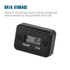 Inductive Maintenance Hour Meter Small Gas Engine Waterproof For Lawn Mower ATV