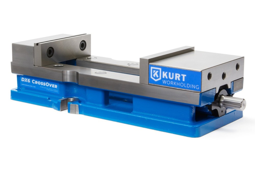 KURT DX6 CROSSOVER 6″ VISE WITH 9″ OPENING NEW R