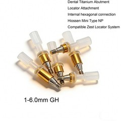 Locator Overdenture Retention Abutment fits Hiossen ET Implant ZEST Male Inserts