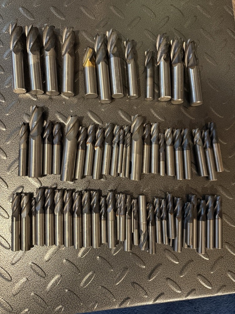 Lot of 21lbs 1oz Scrap Misc Solid Carbide