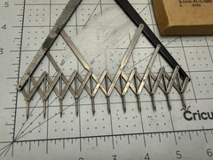 ASTRODYNE VINTAGE 6675-00599-8880 DIVIDER, EQUAL SPACING 8/82 AS SHOWN